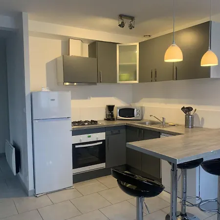 Apartmán T3 En Centre-ville De Avec Terrasse, Piscine Et Parking - Fr-1-541-75 *